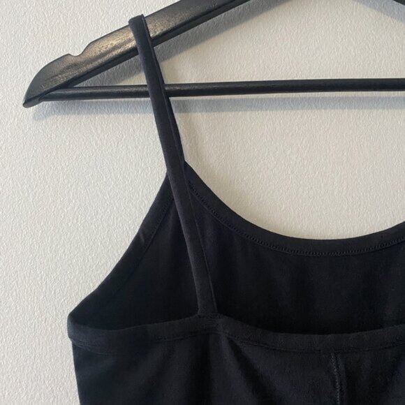 NWT Everlane The Supima Form Spaghetti Strap Cami Black - Picture 4 of 7